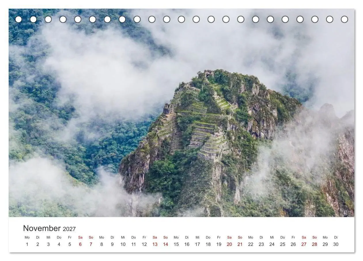 Bild: 9783516886306 | Macchu Picchu (Tischkalender 2027 DIN A5 quer), CALVENDO...