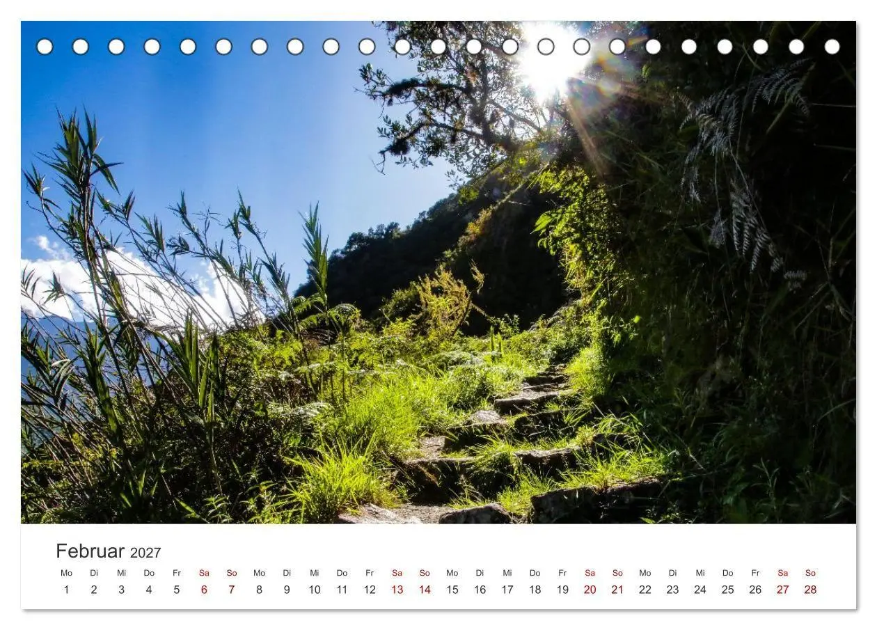 Bild: 9783516886306 | Macchu Picchu (Tischkalender 2027 DIN A5 quer), CALVENDO...