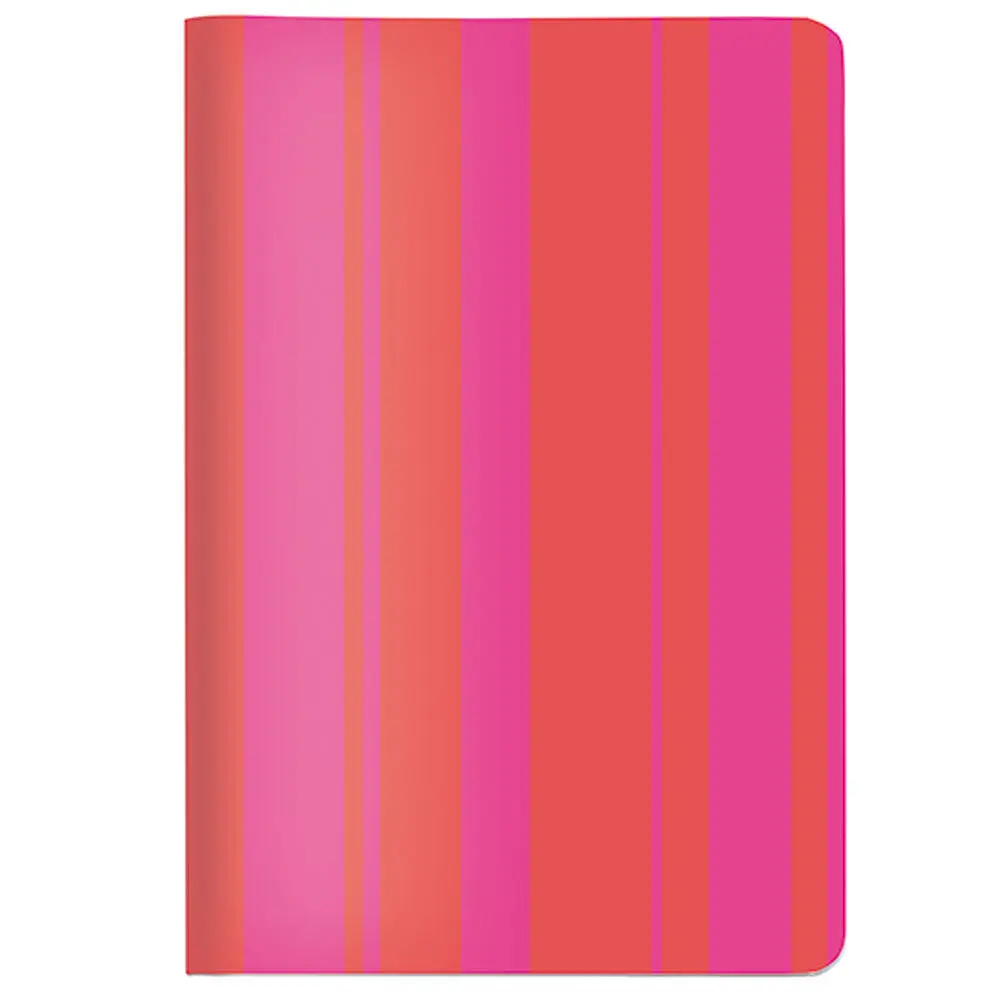Heft A5 Stripes neon