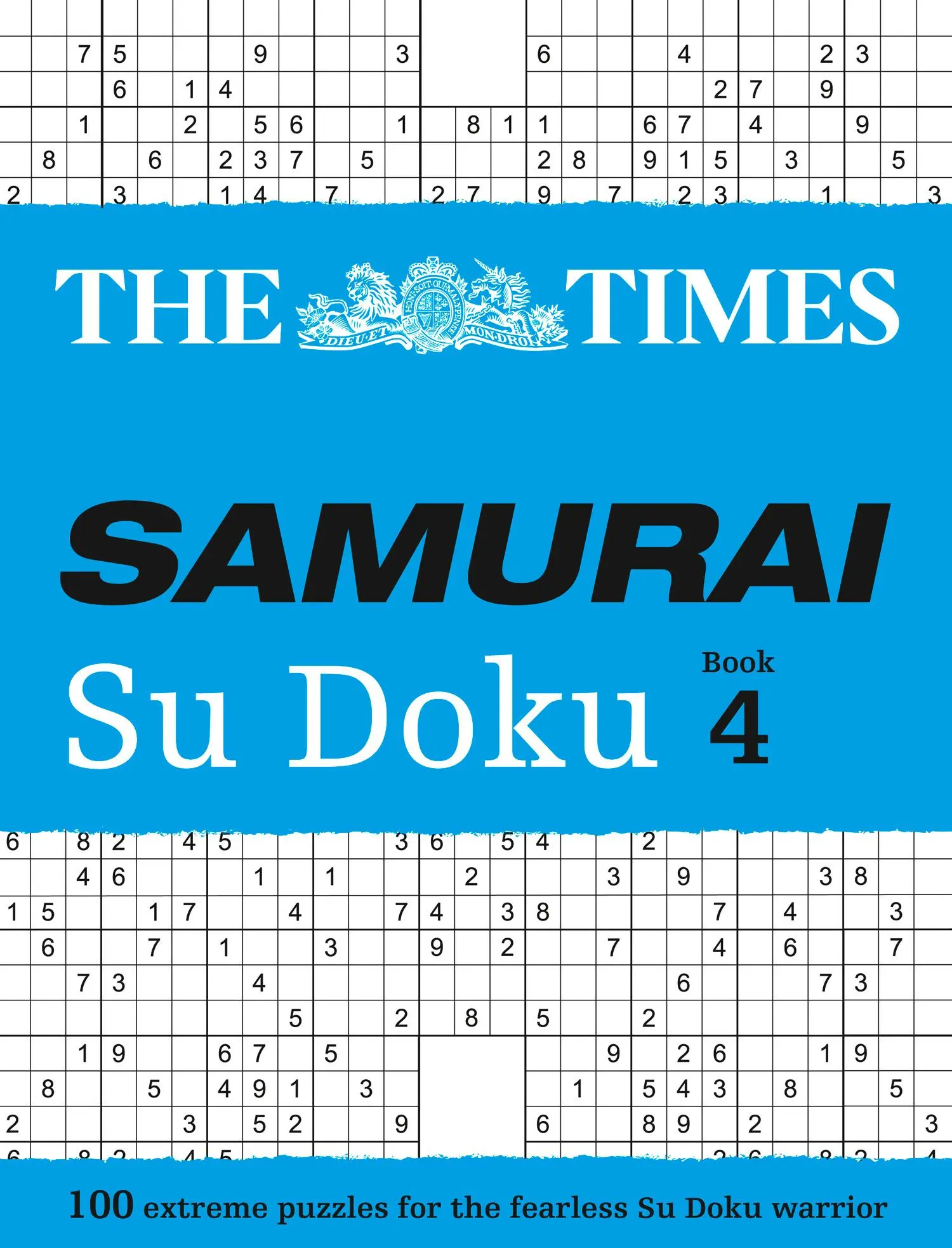 Cover: 9780008136406 | The Times Samurai Su Doku 4 | 100 Challenging Puzzles from the Times
