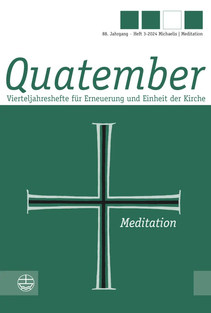Cover: 9783374076406 | Meditation | Sabine Bayreuther (u. a.) | Taschenbuch | Quatember