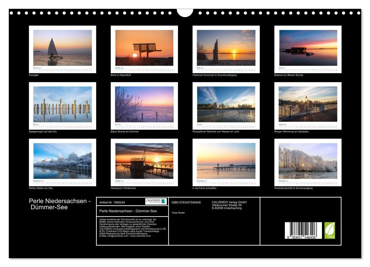 Bild: 9783457546406 | Perle Niedersachsen - Dümmer-See (Wandkalender 2026 DIN A3 quer),...