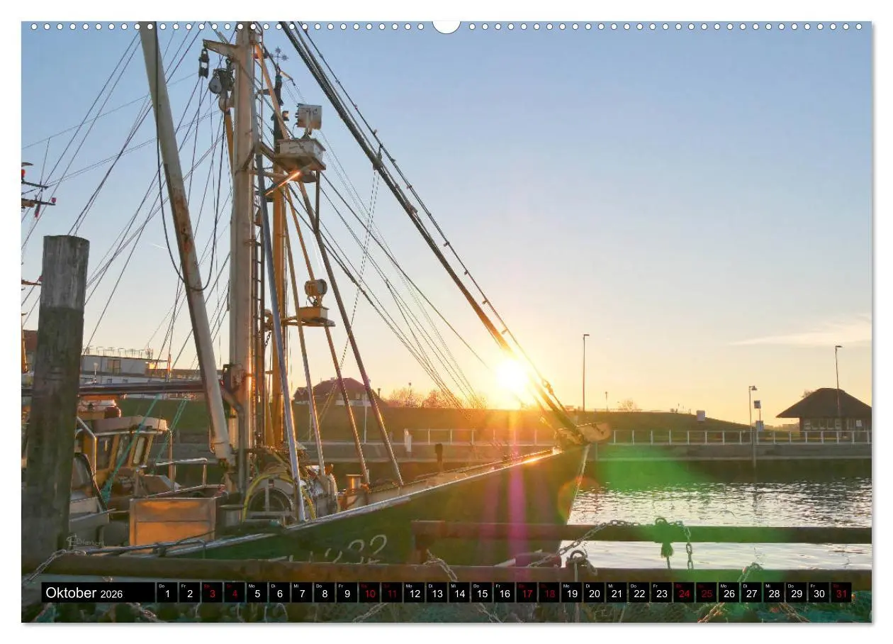 Bild: 9783457786406 | Bensersiel Küste und mehr (Wandkalender 2026 DIN A2 quer), CALVENDO...