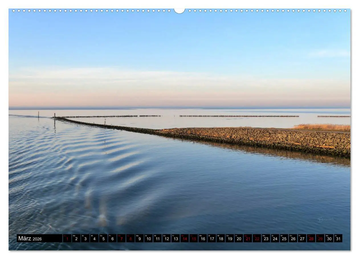 Bild: 9783457786406 | Bensersiel Küste und mehr (Wandkalender 2026 DIN A2 quer), CALVENDO...
