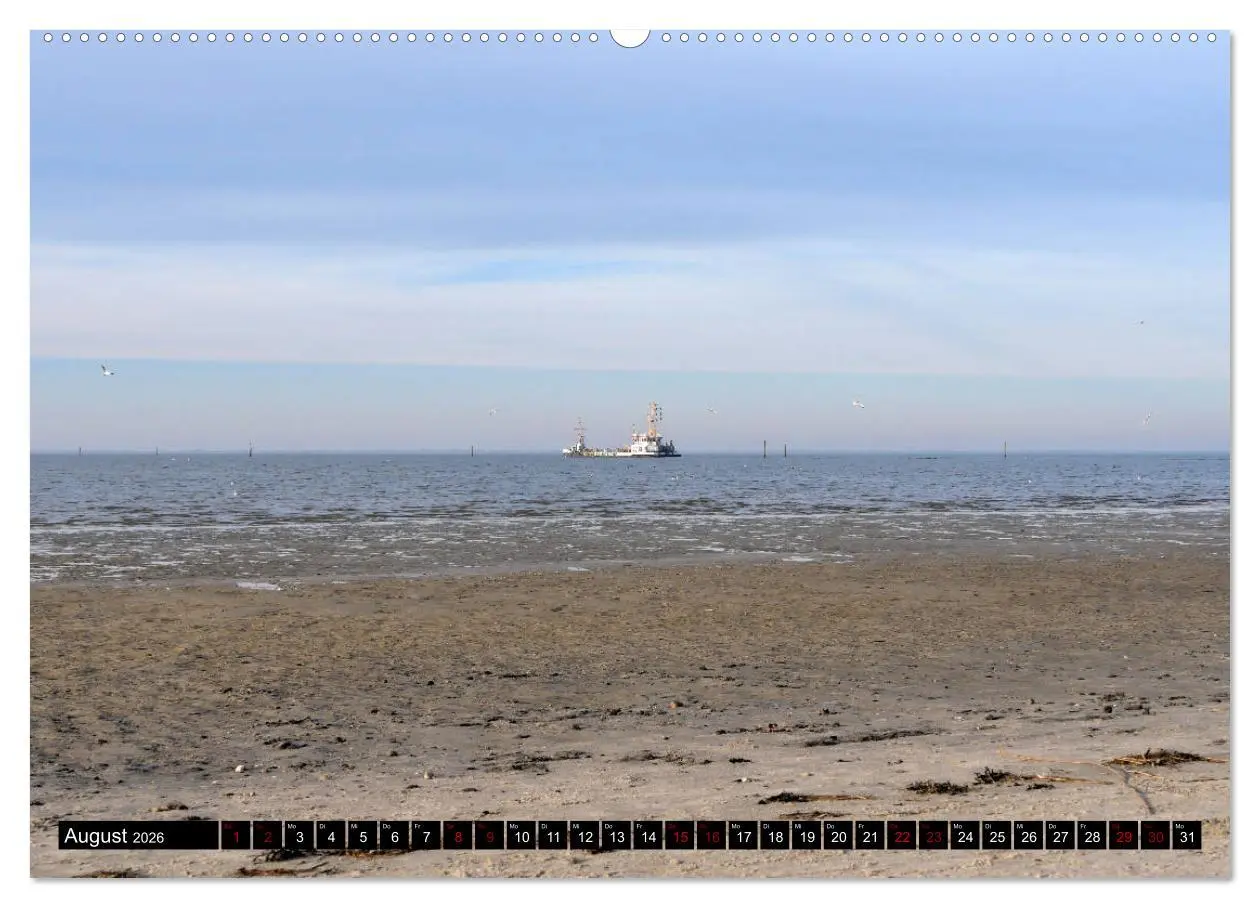 Bild: 9783457786406 | Bensersiel Küste und mehr (Wandkalender 2026 DIN A2 quer), CALVENDO...