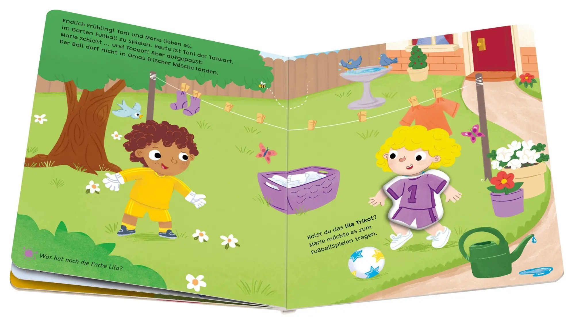 Bild: 9783473456406 | Play+ Mein Spiel mit-Magnetbuch Komm, wir lernen die Farben - ab 18...
