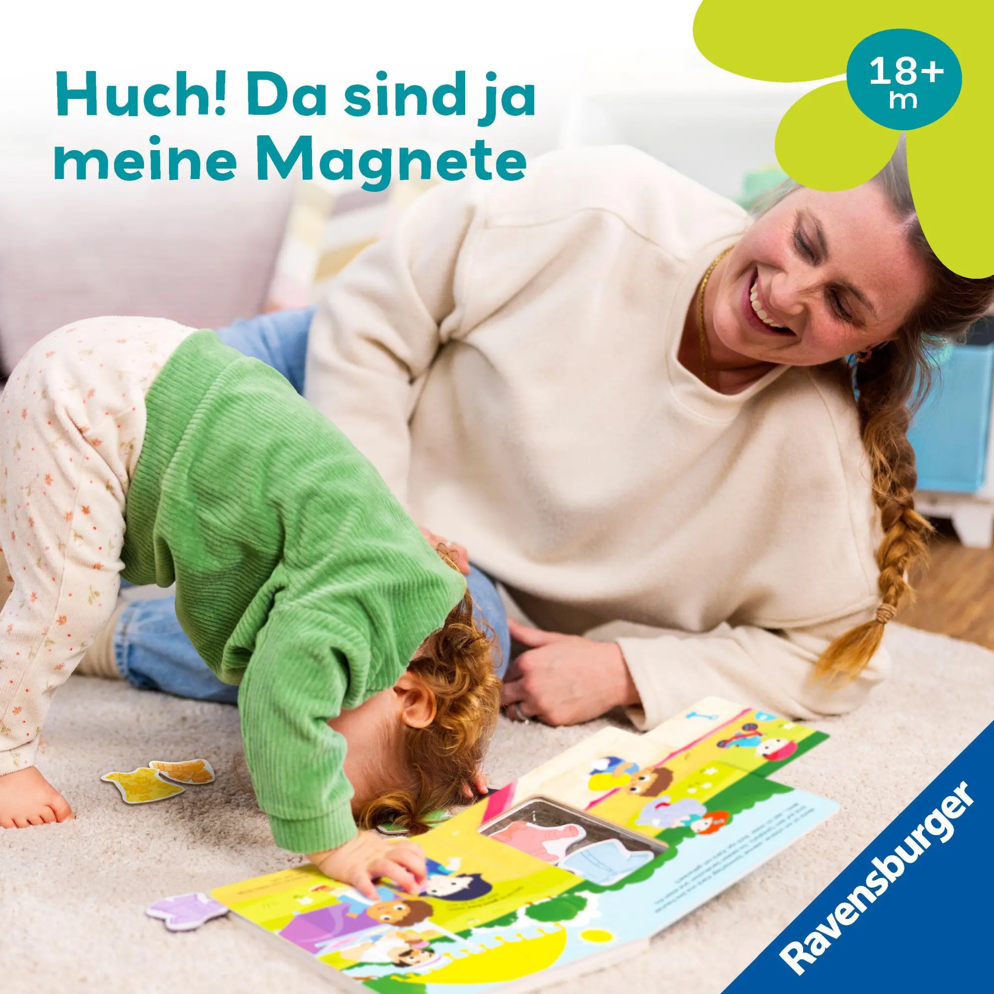 Bild: 9783473456406 | Play+ Mein Spiel mit-Magnetbuch Komm, wir lernen die Farben - ab 18...