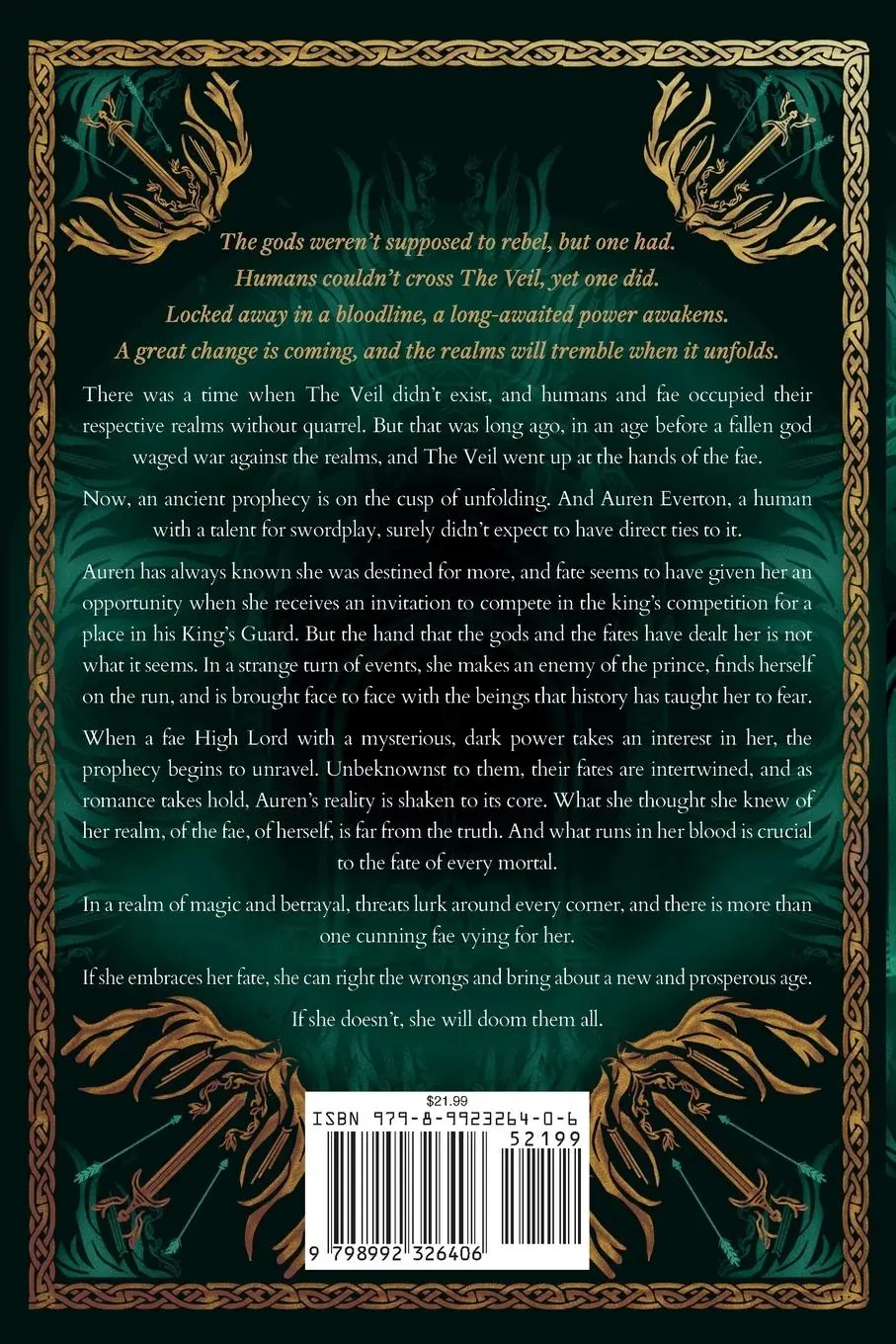 Rückseite: 9798992326406 | The Lies of Mortals | Malarie Weber | Taschenbuch | Englisch | 2025