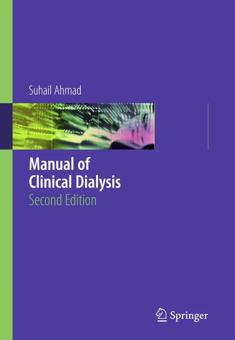 Cover: 9780387096506 | Manual of Clinical Dialysis | Suhail Ahmad | Buch | xxiii | Englisch