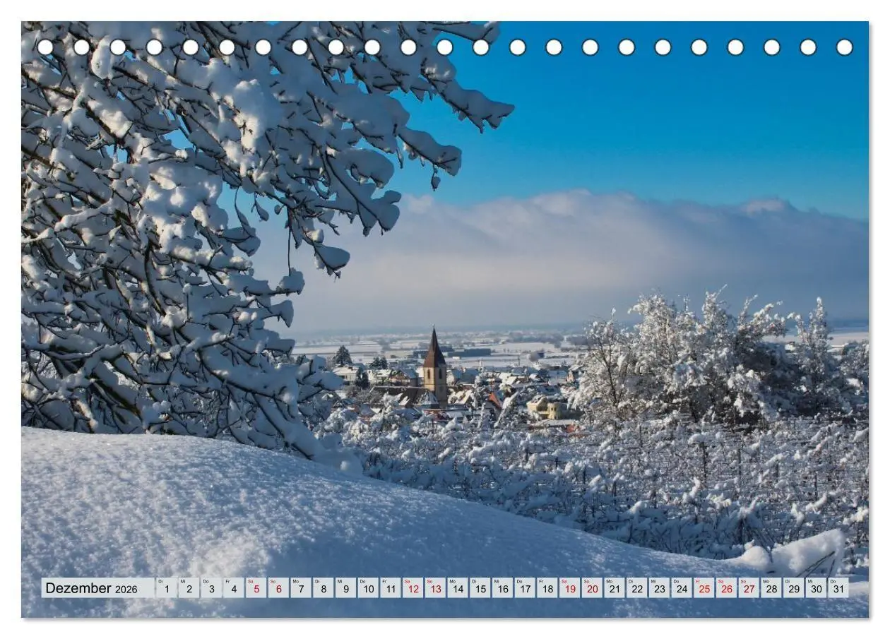 Bild: 9783457846506 | Weinregion Kaiserstuhl (Tischkalender 2026 DIN A5 quer), CALVENDO...