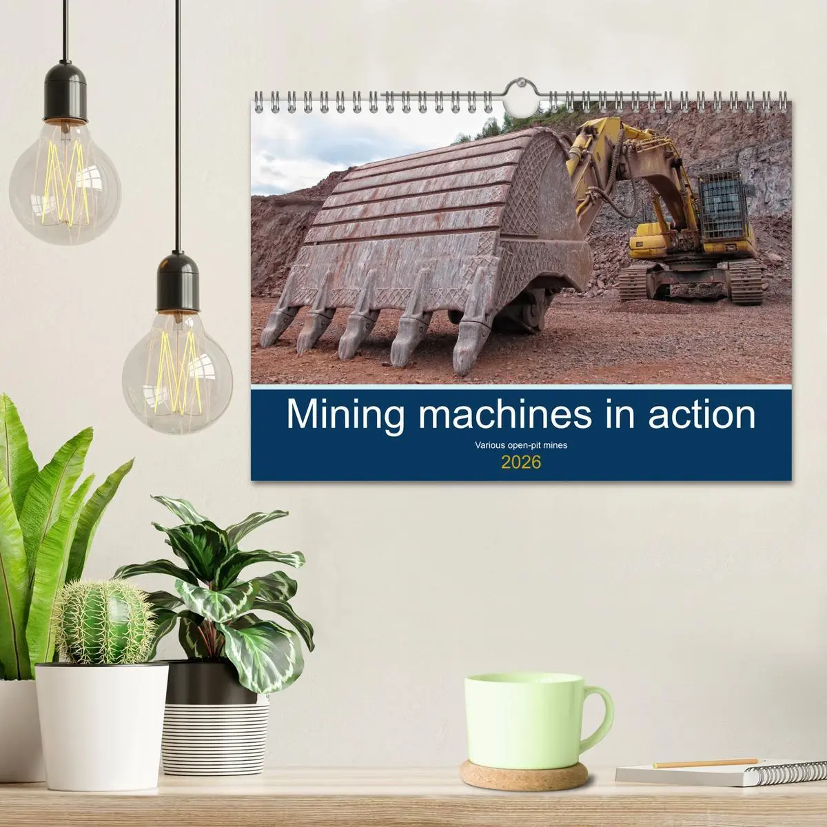 Bild: 9783516556506 | Mining machines in action - Various open-pit mines (Wall Calendar...
