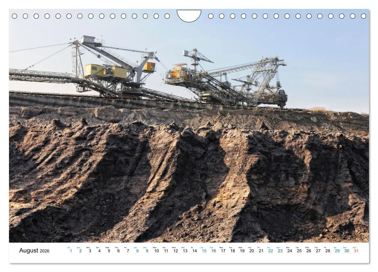 Bild: 9783516556506 | Mining machines in action - Various open-pit mines (Wall Calendar...