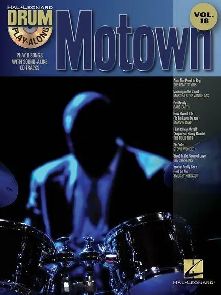 Cover: 9781423446606 | Motown: Drum Play-Along Volume 18 Book/Online Audio | Hal Leonard Corp