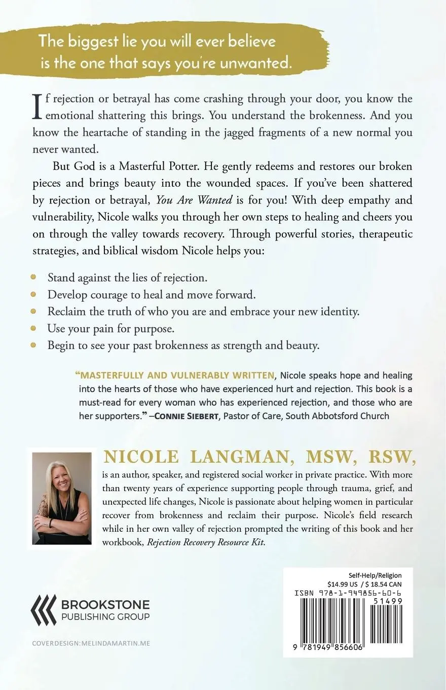 Rückseite: 9781949856606 | You Are Wanted | Nicole Langman | Taschenbuch | Englisch | 2021
