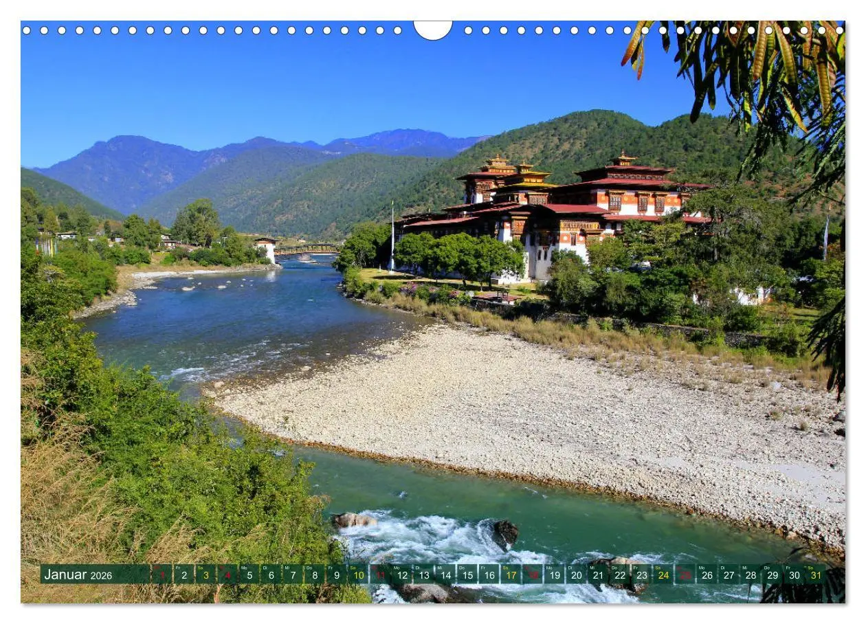 Bild: 9783457836606 | Königreich Bhutan - Juwel am Himalaya (Wandkalender 2026 DIN A3...