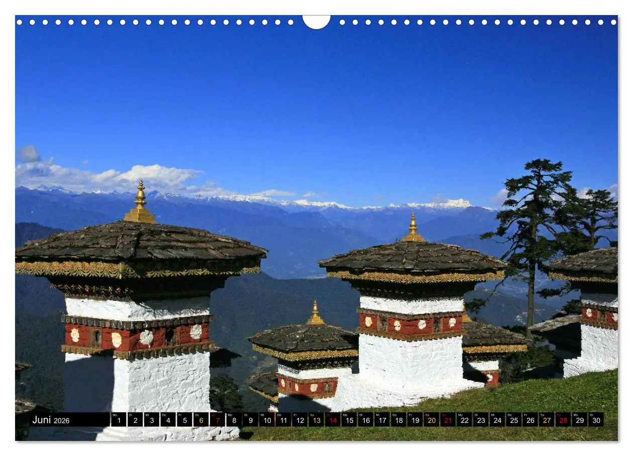 Bild: 9783457836606 | Königreich Bhutan - Juwel am Himalaya (Wandkalender 2026 DIN A3...