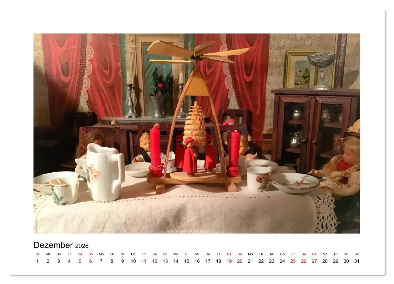 Bild: 9783516236606 | Altes Puppengeschirr (hochwertiger Premium Wandkalender 2026 DIN A2...