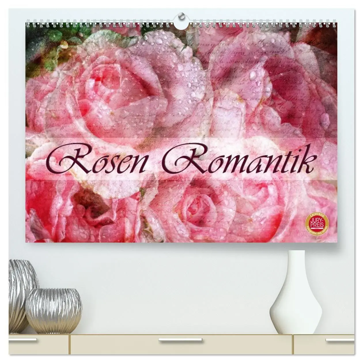Cover: 9783594076606 | Rosen Romantik (hochwertiger Premium Wandkalender 2027 DIN A2...