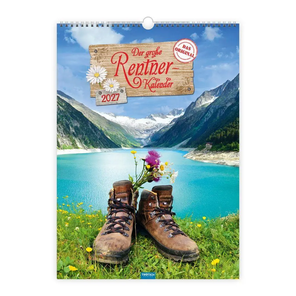 Cover: 9783988026606 | TRÖTSCH - Großbildkalender Der große Rentnerkalender 2027 | KG | 24 S.