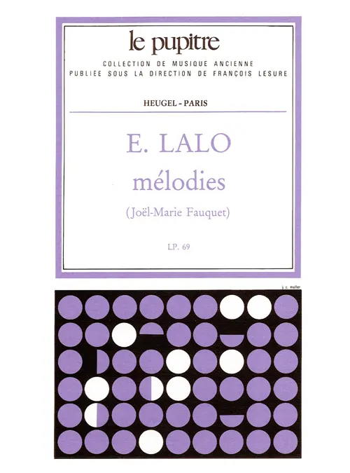 Mélodies pour voix et piano