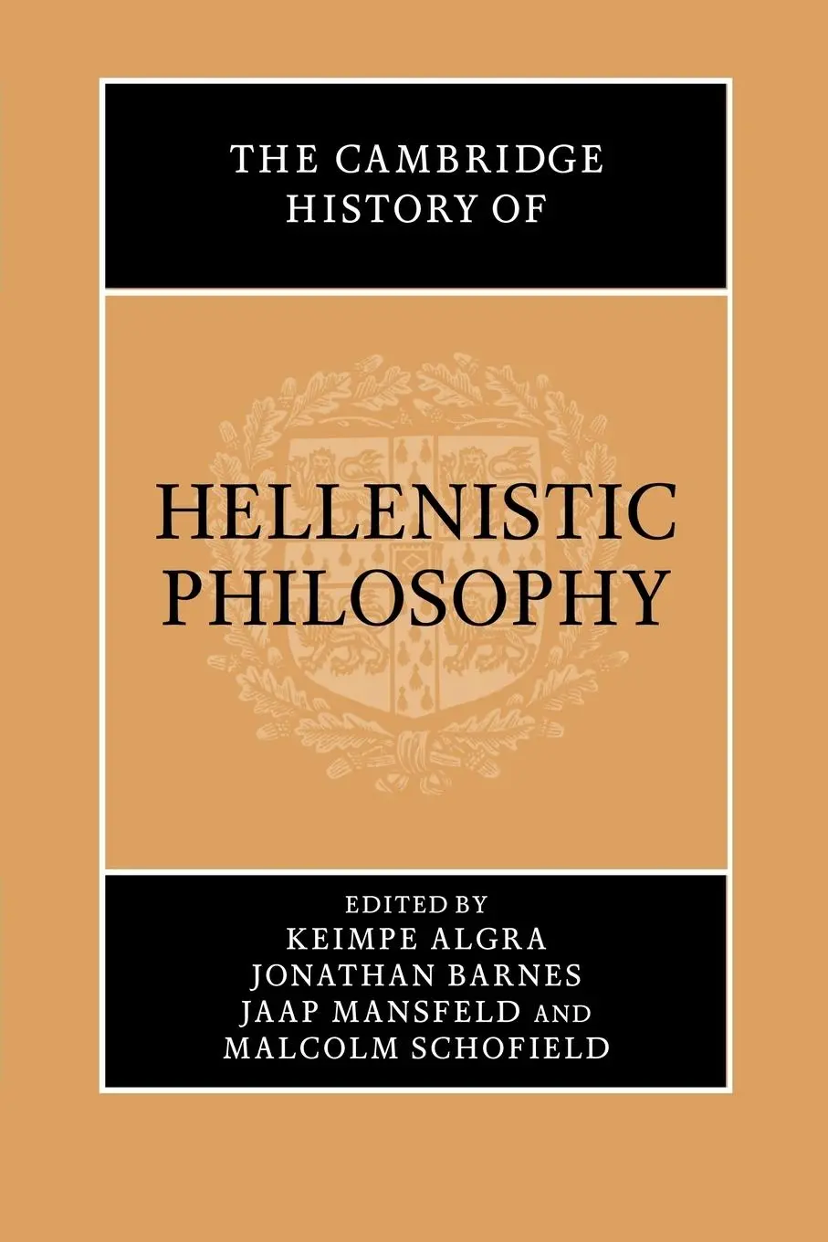 Cover: 9780521616706 | The Cambridge History of Hellenistic Philosophy | Barnes (u. a.)