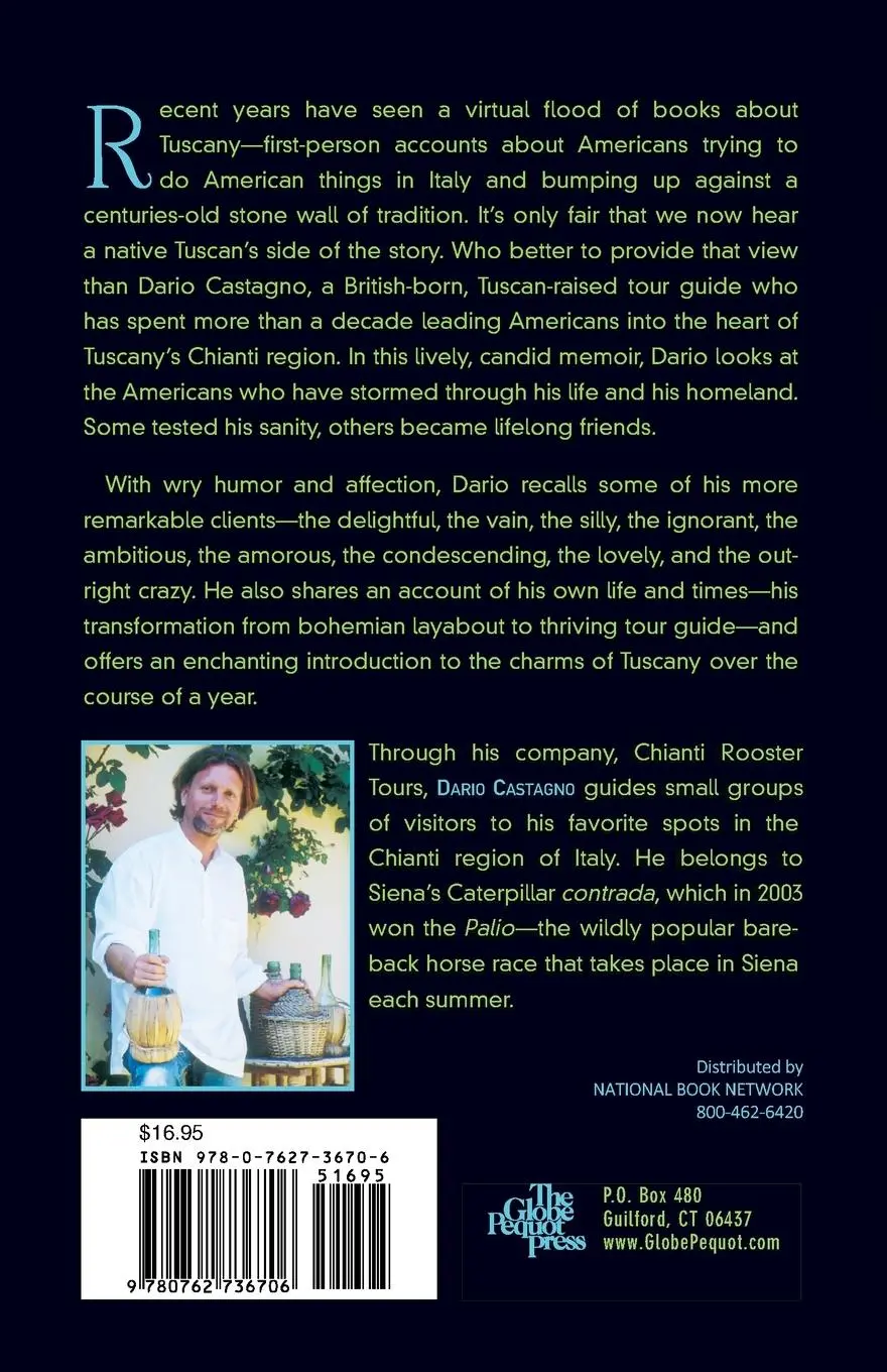 Rückseite: 9780762736706 | Too Much Tuscan Sun | Confessions Of A Chianti Tour Guide | Buch