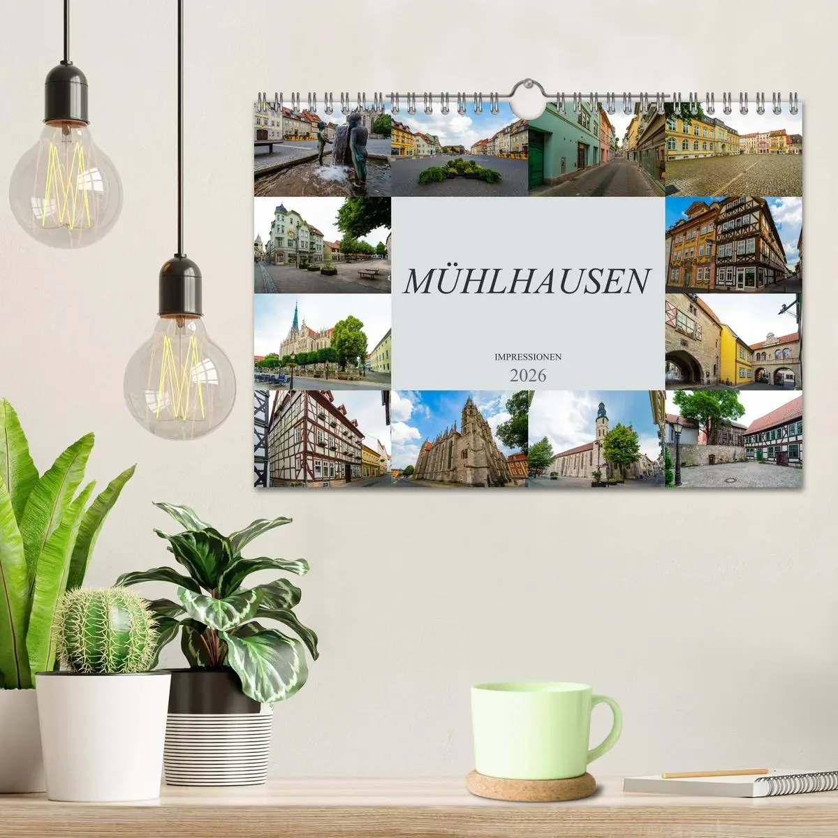 Bild: 9783457826706 | Mühlhausen Impressionen (Wandkalender 2026 DIN A4 quer), CALVENDO...
