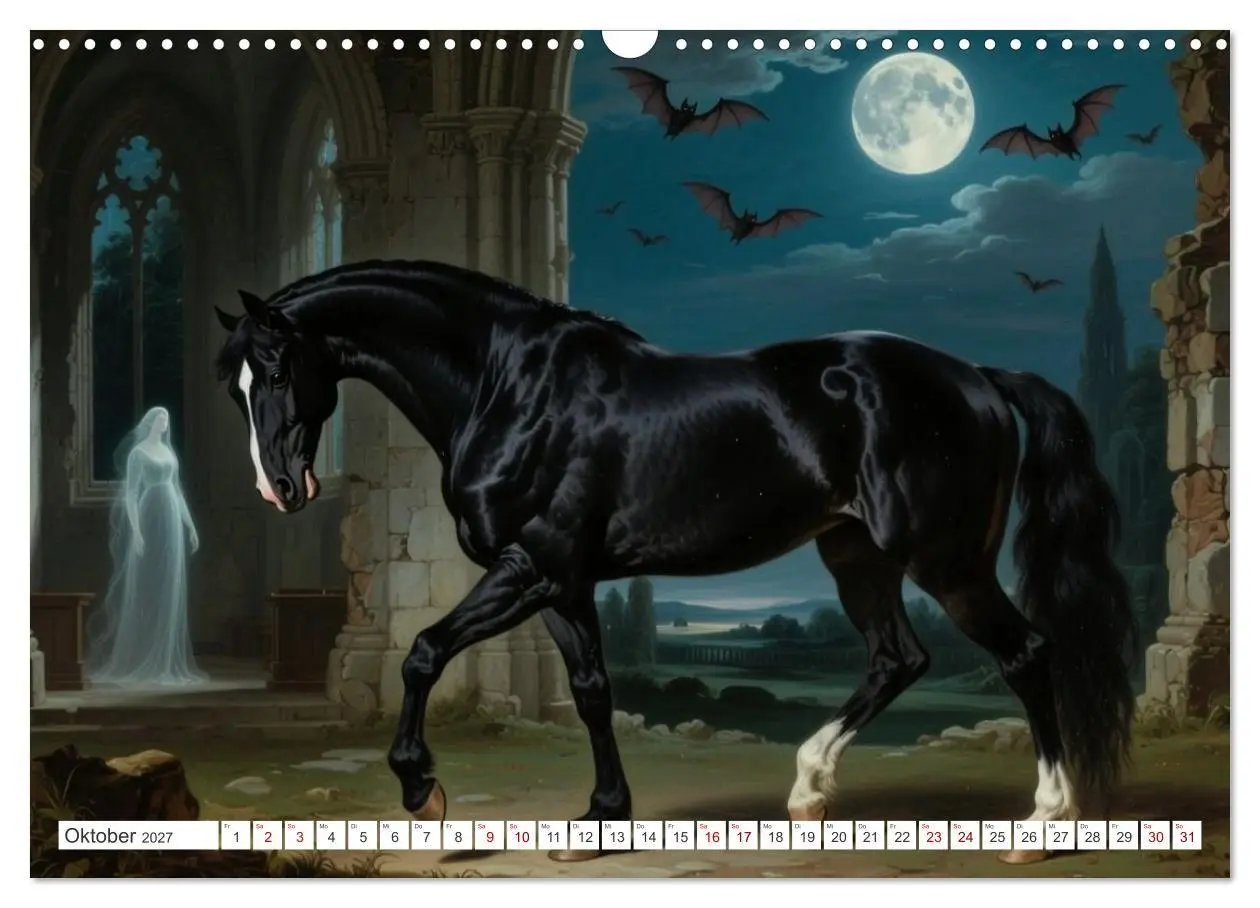 Bild: 9783516776706 | Pferdegemälde, inspiriert von den Alten Meistern (Wandkalender 2027...