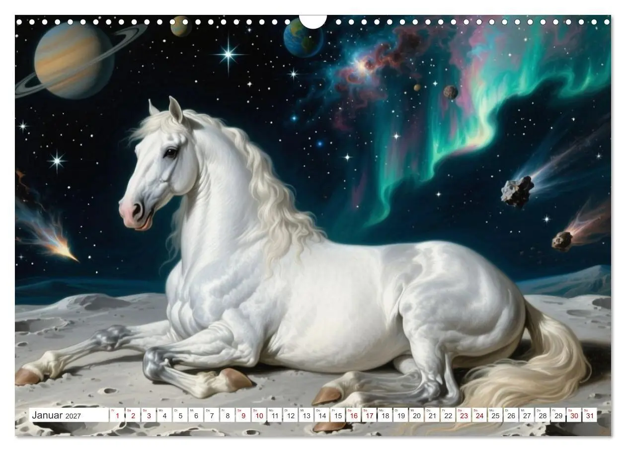 Bild: 9783516776706 | Pferdegemälde, inspiriert von den Alten Meistern (Wandkalender 2027...