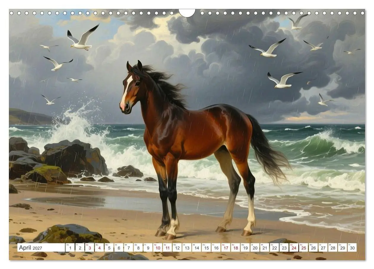 Bild: 9783516776706 | Pferdegemälde, inspiriert von den Alten Meistern (Wandkalender 2027...