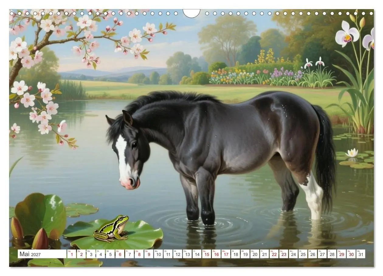 Bild: 9783516776706 | Pferdegemälde, inspiriert von den Alten Meistern (Wandkalender 2027...