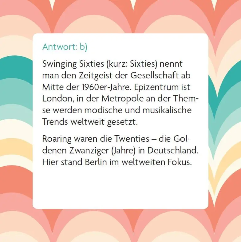 Bild: 9783747206706 | Das 60er Quiz | Box mit 66 Spielkarten und Anleitung | Helmer (u. a.)