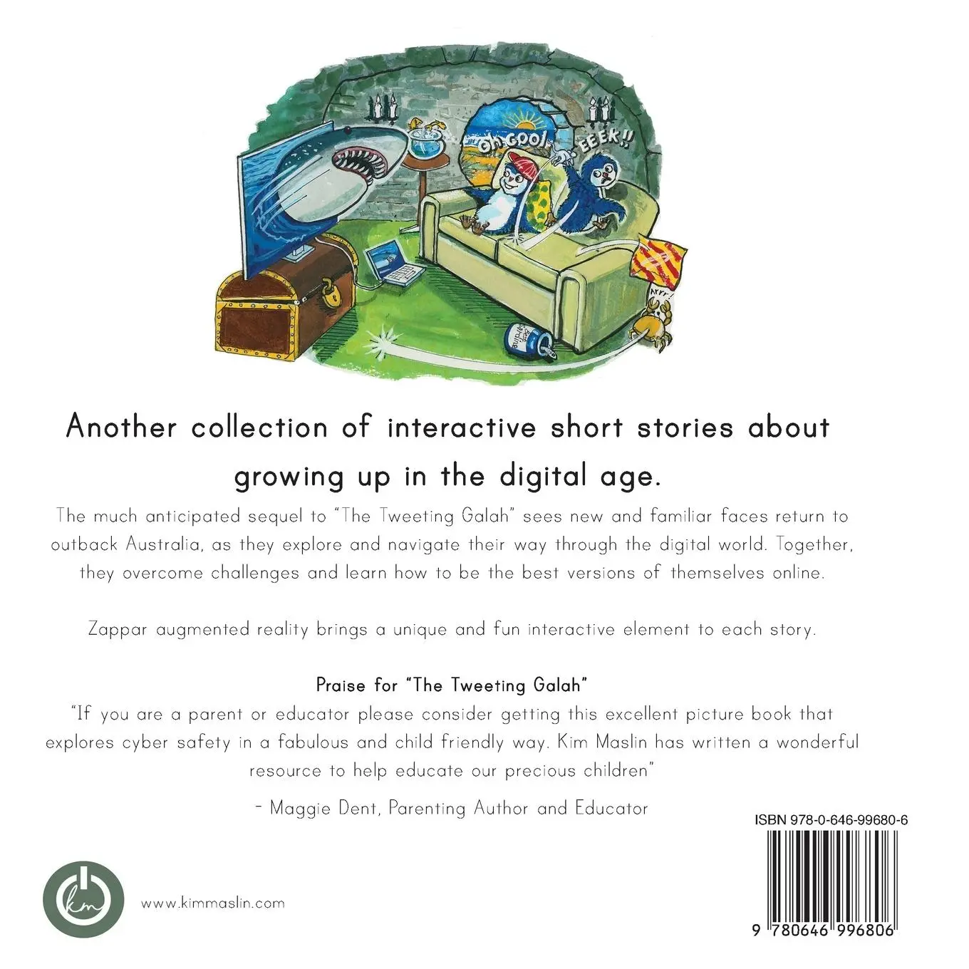 Rückseite: 9780646996806 | The Surfing Penguin | Kim Maslin | Taschenbuch | Englisch | 2018