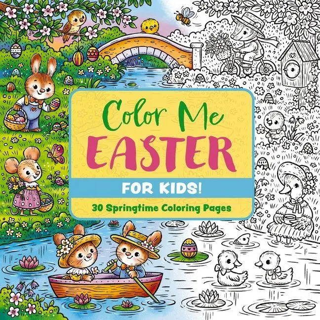 Cover: 9781400346806 | Color Me Easter (for Kids!) | 30 Springtime Coloring Pages | Press