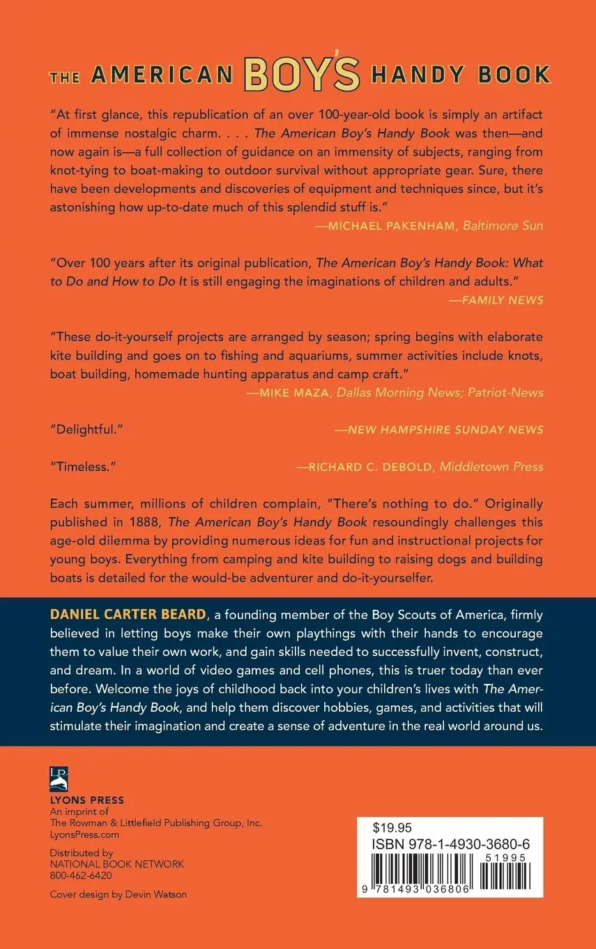 Rückseite: 9781493036806 | The American Boy's Handy Book | What to Do and How to Do It | Beard