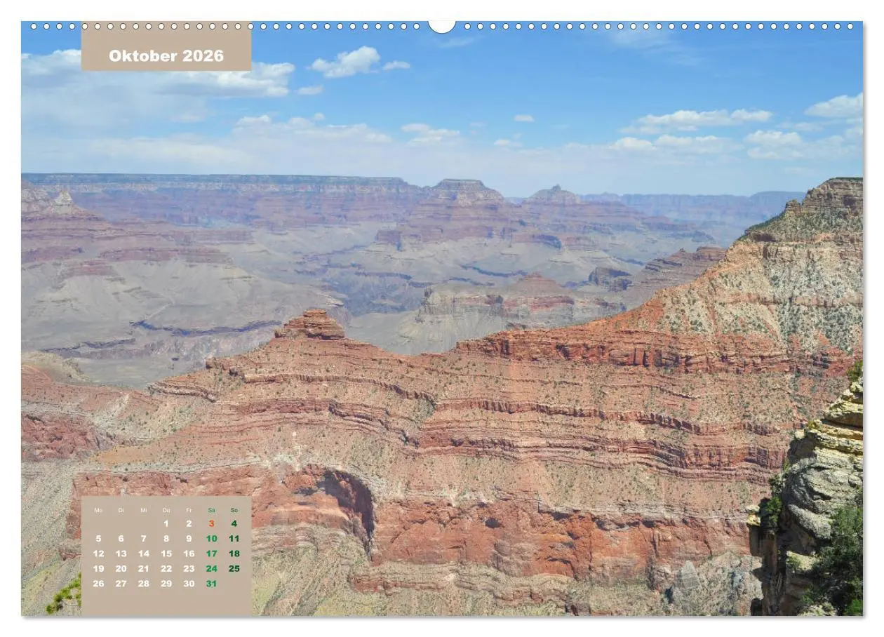 Bild: 9783457676806 | Erlebe mit mir die Schluchten des Grand Canyon (Wandkalender 2026...