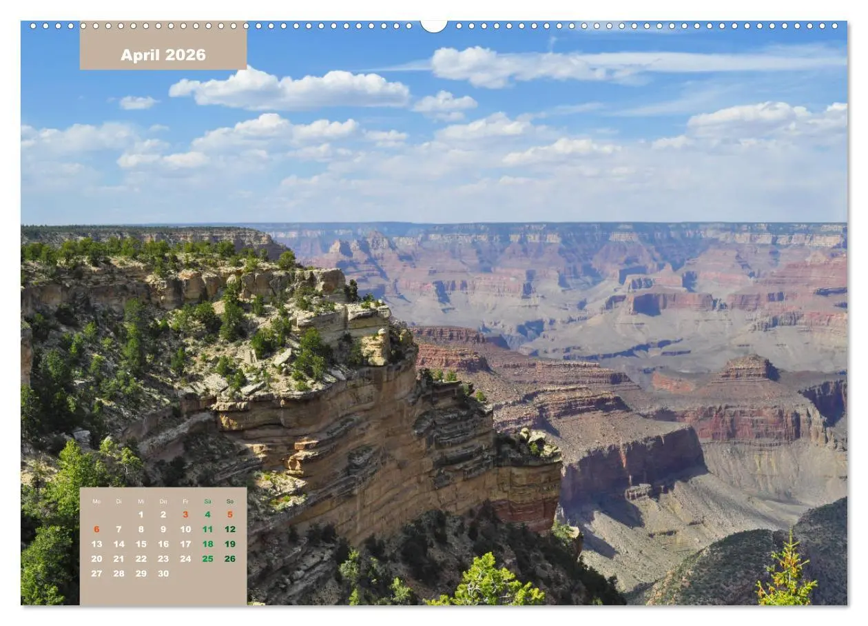 Bild: 9783457676806 | Erlebe mit mir die Schluchten des Grand Canyon (Wandkalender 2026...