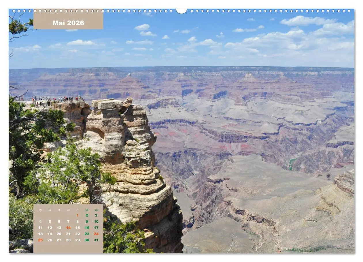 Bild: 9783457676806 | Erlebe mit mir die Schluchten des Grand Canyon (Wandkalender 2026...