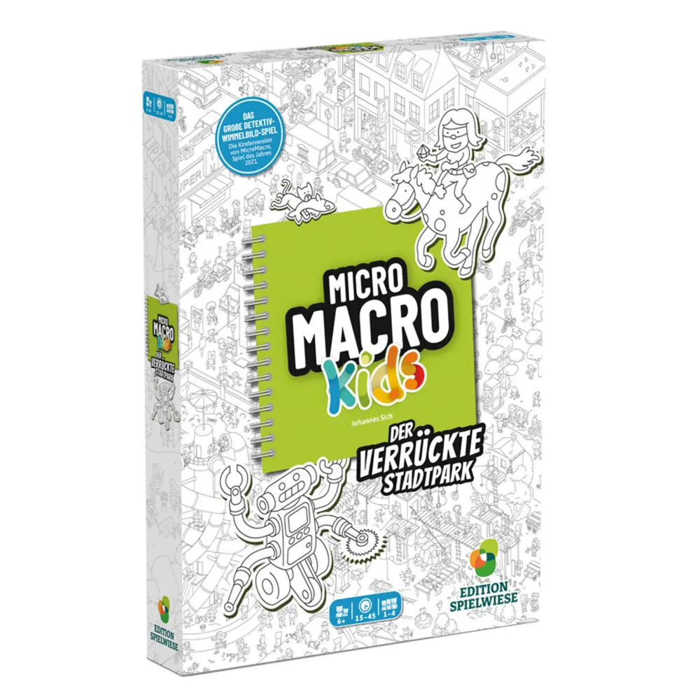 Cover: 9783982686806 | MicroMacro Kids: Der verrückte Stadtpark | Hard Boiled Games | Spiel