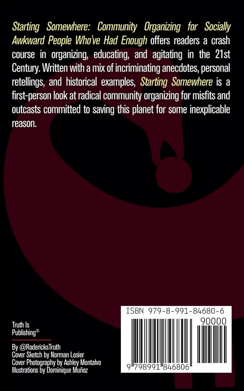 Rückseite: 9798991846806 | Starting Somewhere | Roderick Douglass | Taschenbuch | Englisch | 2025