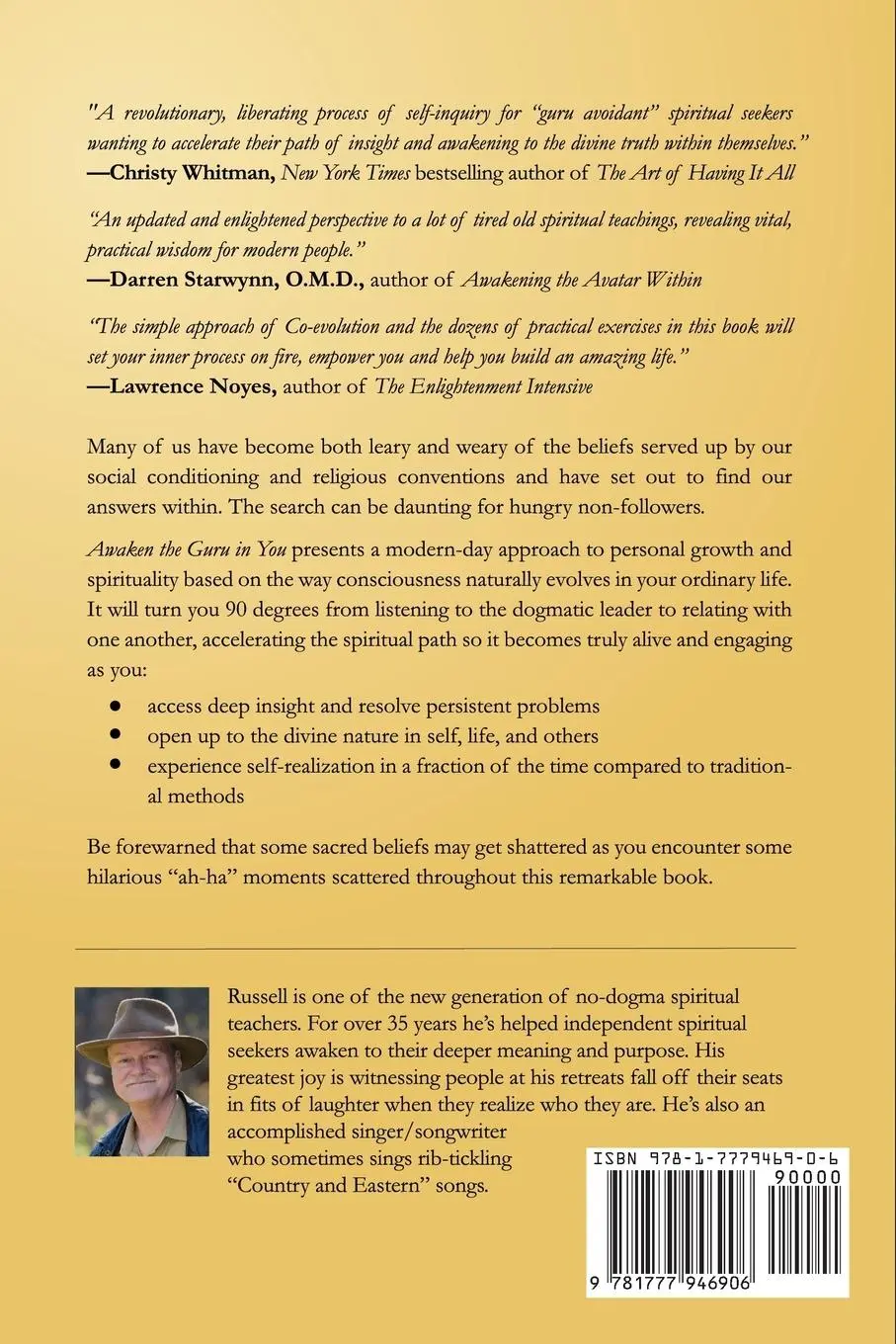 Rückseite: 9781777946906 | Awaken the Guru in You | Russell Allen Scott | Taschenbuch | Englisch