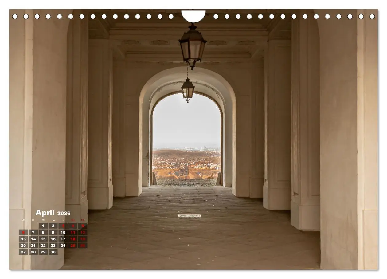 Bild: 9783457286906 | Schloss Solitude bei Tag und bei Nacht (Wandkalender 2026 DIN A4...