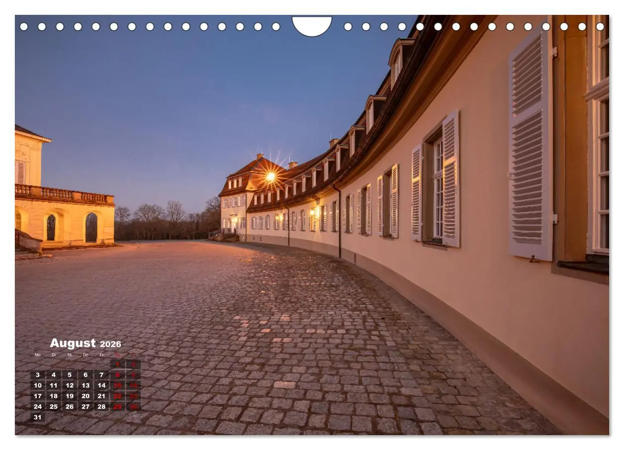 Bild: 9783457286906 | Schloss Solitude bei Tag und bei Nacht (Wandkalender 2026 DIN A4...