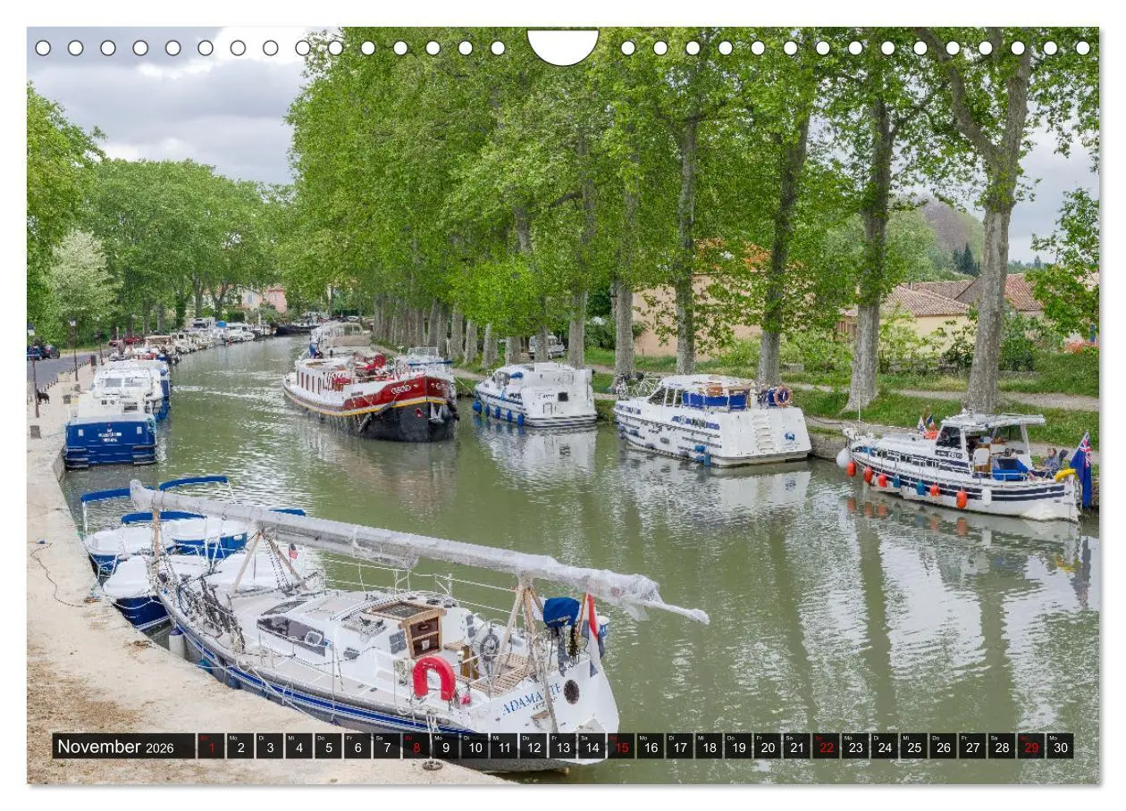 Bild: 9783457356906 | Der Königliche Kanal. Die Wasserstraße im Languedoc (Wandkalender...