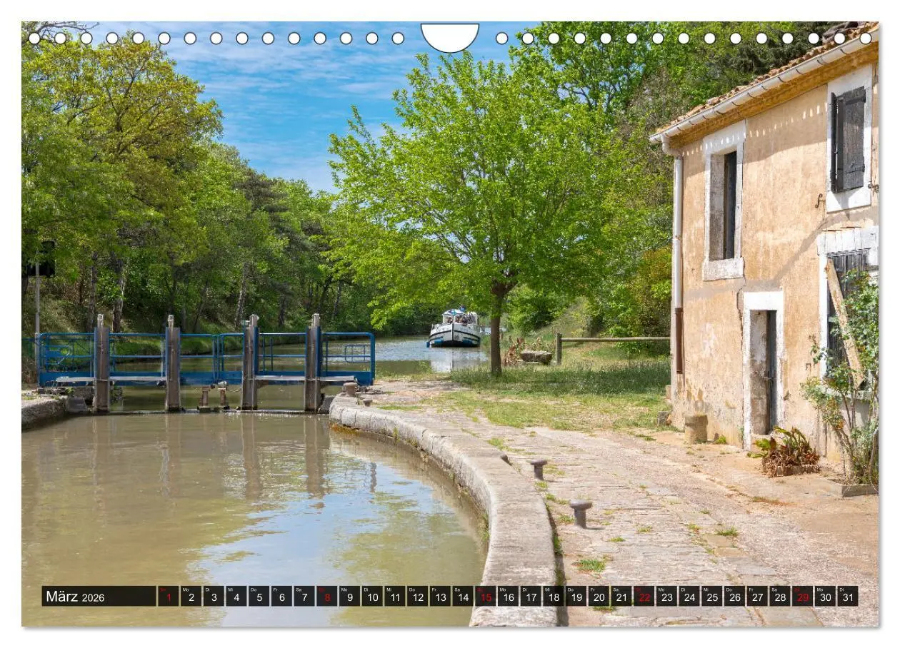 Bild: 9783457356906 | Der Königliche Kanal. Die Wasserstraße im Languedoc (Wandkalender...