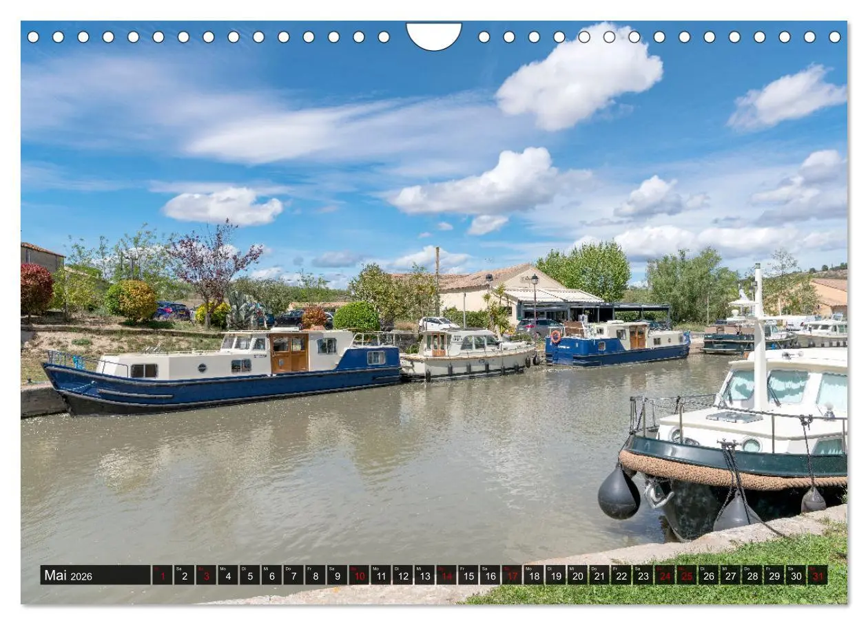 Bild: 9783457356906 | Der Königliche Kanal. Die Wasserstraße im Languedoc (Wandkalender...