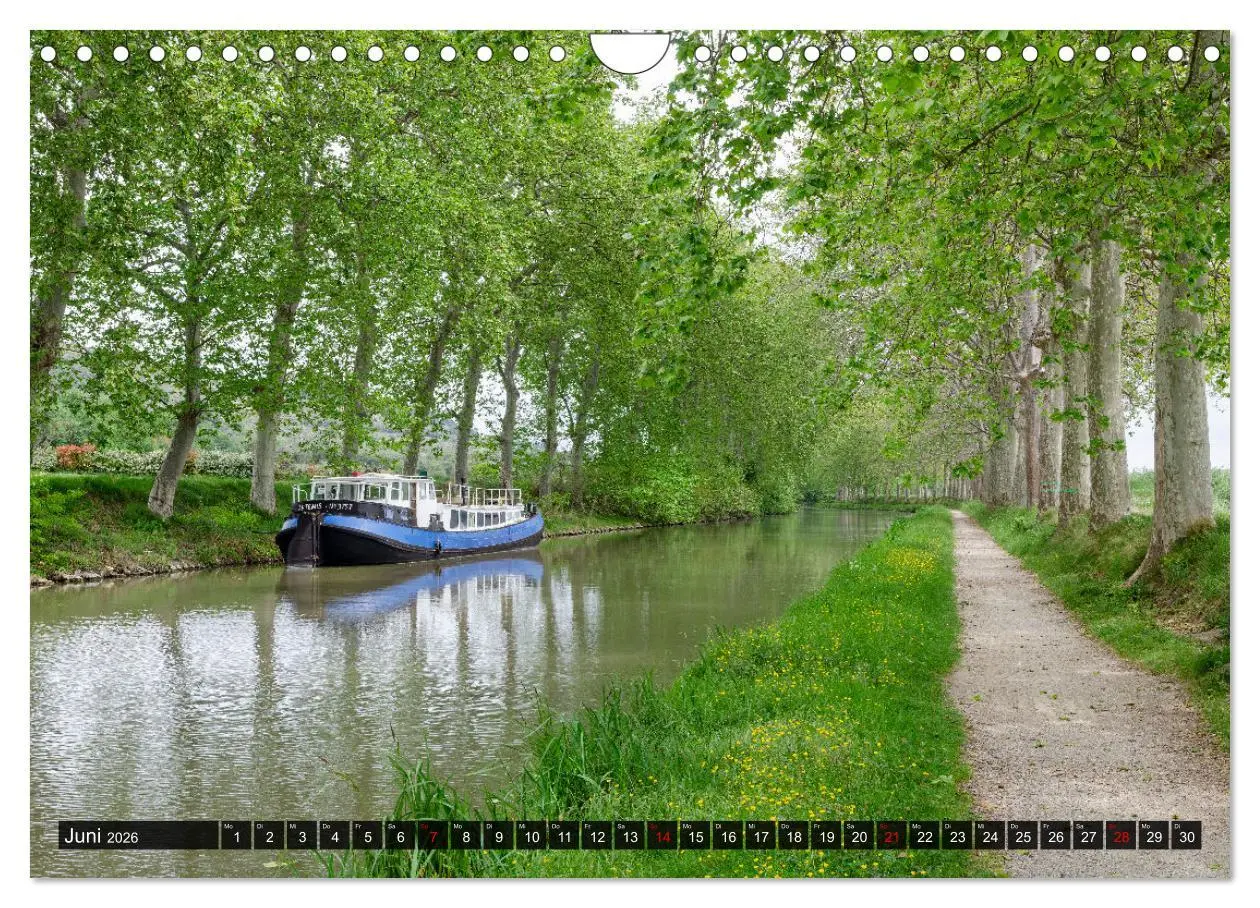 Bild: 9783457356906 | Der Königliche Kanal. Die Wasserstraße im Languedoc (Wandkalender...