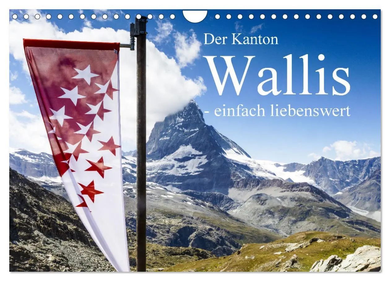 Cover: 9783457666906 | Der Kanton Wallis - einfach liebenswert (Wandkalender 2026 DIN A4...