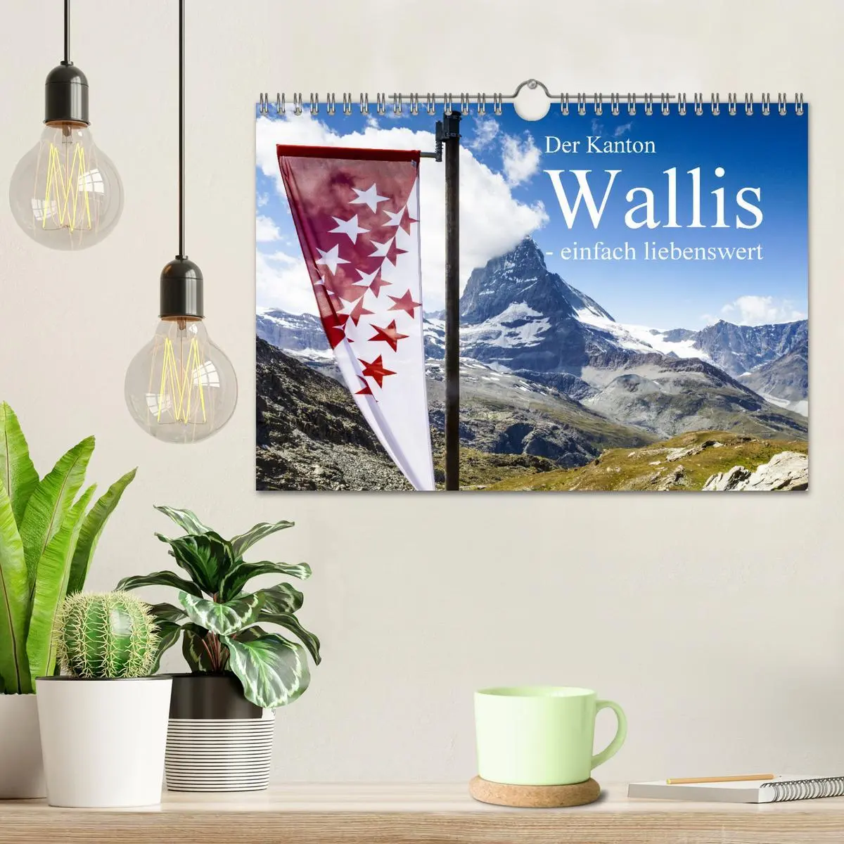 Bild: 9783457666906 | Der Kanton Wallis - einfach liebenswert (Wandkalender 2026 DIN A4...