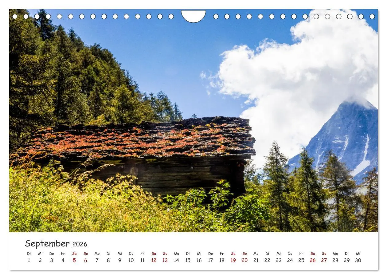Bild: 9783457666906 | Der Kanton Wallis - einfach liebenswert (Wandkalender 2026 DIN A4...